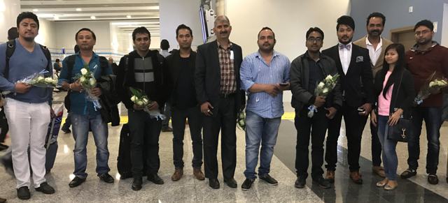 नेफ्टाको तयारी पुरा, प्राविधिक टोली युएई आइपुग्यो  