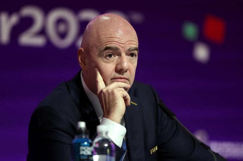 Fifa chief blasts ‘hypocrisy’ of Western nations on eve of World Cup